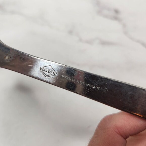 Vintage Vollrath Stainless Steel Serving Spoon Commercial Korea - Picture 7 of 7